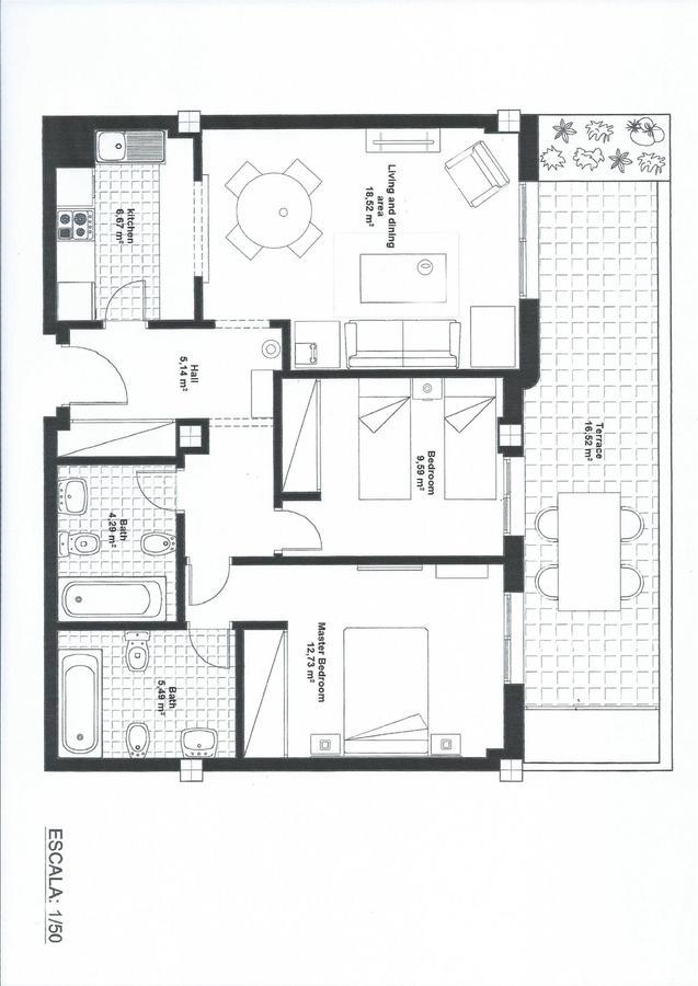 Marina De Banus Apartment Марбелья Экстерьер фото